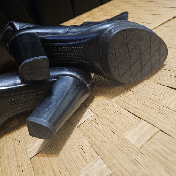 La CANADIENE leather shaft adjustable high boots size 5 - Picture 6 of 8